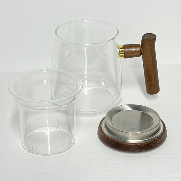 Glass Mug Tea Cup with Infuser and Lid - Picture 3 of 5